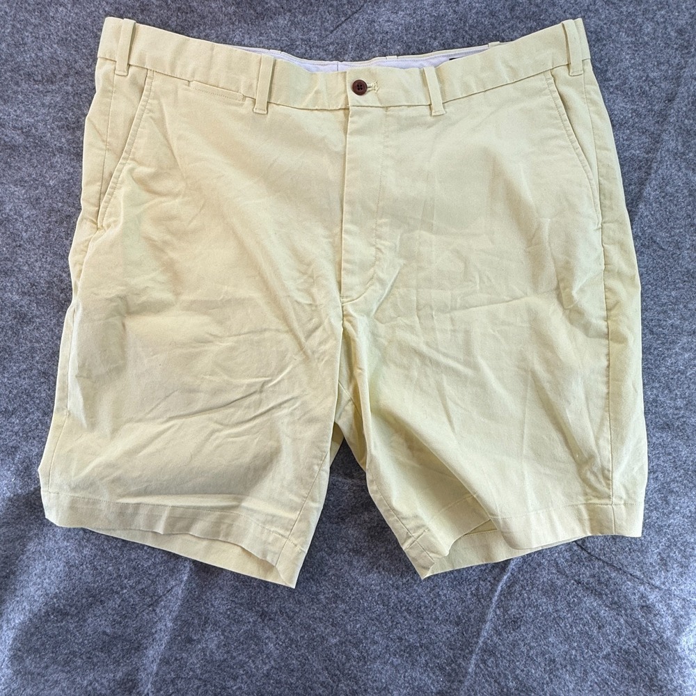Polo Ralph Lauren Golf Shorts Men 38 Yellow Chino Flat Front Classic fit‎